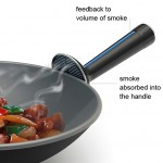 Amazing frying pan with activated carbons filter and fan to eliminate Smoke
