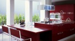 Bamboo Kitchens with minimalist chic at forefront and convenient kitchen island Bamboo Kitchens with minimalist chic at forefront and convenient kitchen island