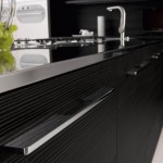 Black and White Kitchen Cabinets contrast design romantic atmosphere Black and White Kitchen Cabinets contrast design romantic atmosphere