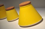 Ceramic Containers store Jar keep our spices in glossy yellow Ceramic Containers store Jar keep our spices in glossy yellow