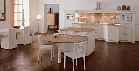 Classic Kitchen Design with modern functionality by Snaidero