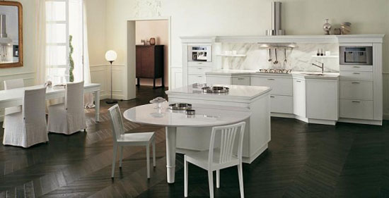 Classic Kitchen Designs with moderns functionality by Snaidero