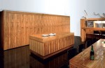 Contemporary Kitchens from Allmilmo creating extra counter space at either side