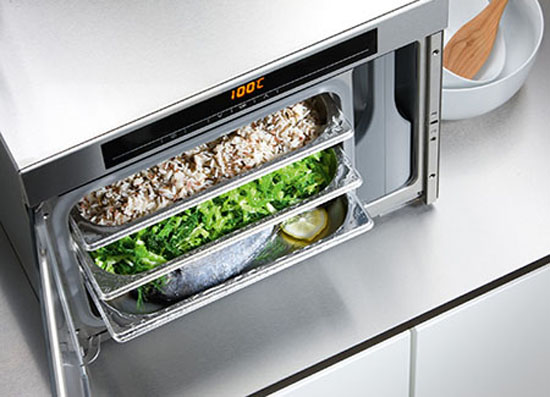 DG 1450 countertop steam oven Elegant designs of kitchen appliances