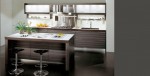 Dark Oak Wood Kitchens Designs combine high glossy colorful lacquer Dark Oak Wood Kitchens Designs combine high glossy colorful lacquer