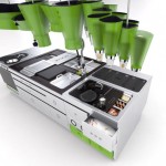 Ekokook intelligent kitchen design based on four pillars reducing energy consumption