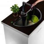Electrolux eco pure washer sink with two rotatables parts Electrolux eco pure washer sink with two rotatables parts