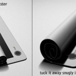 Futures toaster bread is super flexible wrap a sheet of heating element