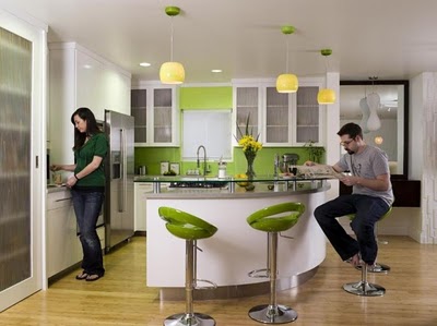 Green Kitchen Countertops on Green Kitchen Design Signal Wealth Prosperity And Growth For You Who