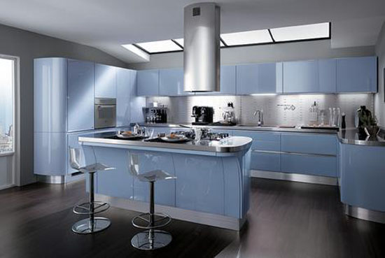 High specification molded cupboard with sharp futuristic edge  radiate comfortable retrospective appeal