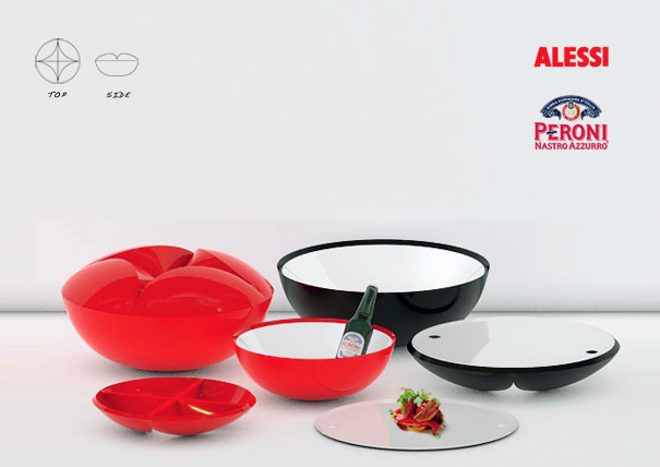 Ice bowl in new and modern designs for peroni