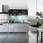 Japanese Kitchen Modern Design combination of gray white Japanese Kitchen Modern Design combination of gray white