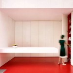 Kitchen With Folding Sections To Change The Kitchen Area