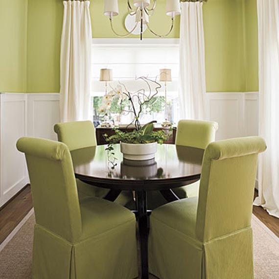 Small dining room design in contemporary classic and modern