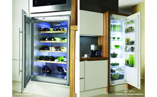 Modular Fridge picture idea to store your food called divide and cool