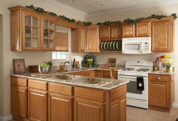Oak Kitchen cabinets for your Interior kitchen minimalist modern Design