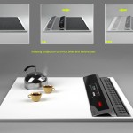 Rolling out with heats can prepare warm meal by Electrolux Invico Rolling out with heats can prepare warm meal by Electrolux Invico