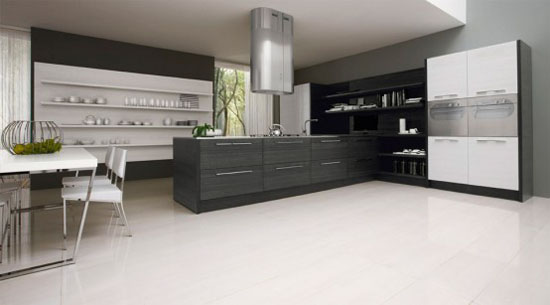 Romantic kitchen with LED integrated by Futura Cucine