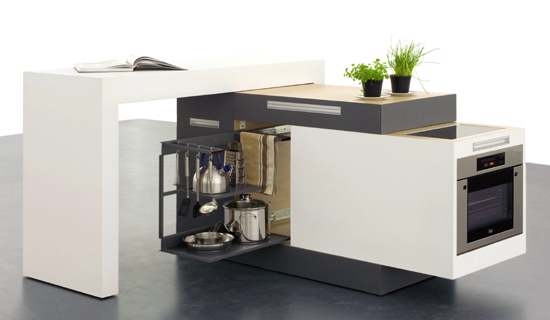 Small kitchen design appliances package design