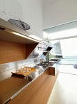 Snaidero kitchens design has contrast shapes and materials in Kube Snaidero kitchens design has contrast shapes and materials in Kube