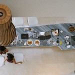 Solid Stone rocky Luxury kitchen island by French architect perfected the modern culinary space Solid Stone rocky Luxury kitchen island by French architect perfected the modern culinary space