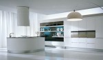 U shape kitchen work flow effortlessly small kitchen by Pedini