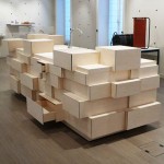 Unique drawer kitchens design gives a sculptural form to the growing demand for space Unique drawer kitchens design gives a sculptural form to the growing demand for space