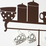 Wall kitchens Stickers for simple look Kitchen Design from Collection Tea Time