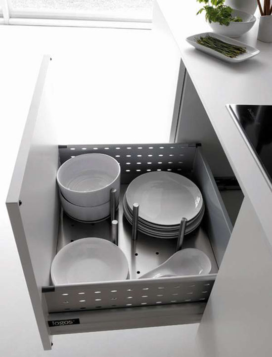 White kitchen design ideas is classic decor for kitchen interior