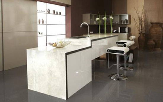 anti bacterial kitchen contains Silver nano-particle for white future kitchen