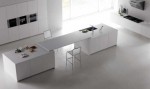 beautiful white kitchens inspired by islands in open sea gives fantastic results