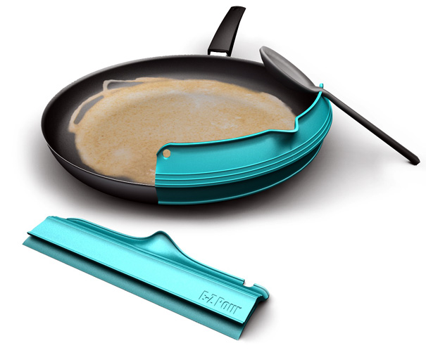best frying pan with Pouring Made designs by William and Alex Thompson