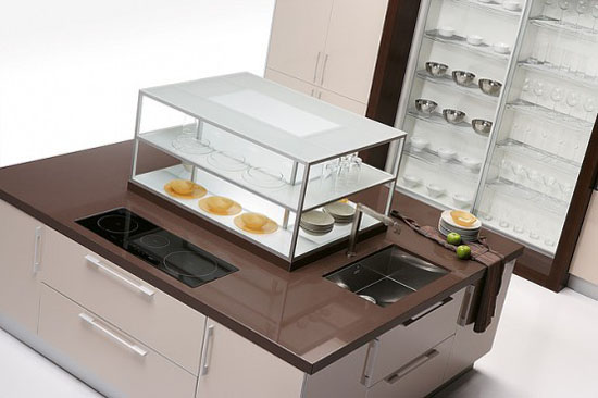 big Kitchen with large Smart Storage Solutions from Quatro Glos