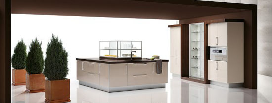 big Kitchen with large Smart Storage Solutions from Quatro Gloss