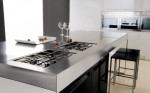 black and white kitchens interior decoration by Futura Cucines black and white kitchens interior decoration by Futura Cucines