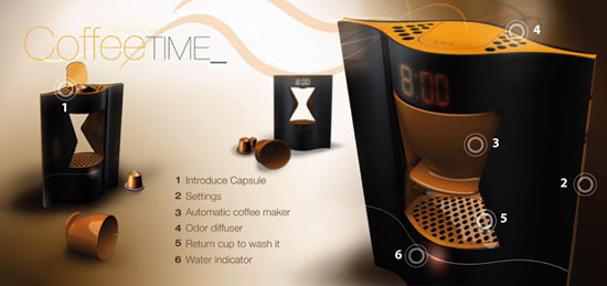 coffee addict alarm Wake up and smells the coffee by Elodie Delassus