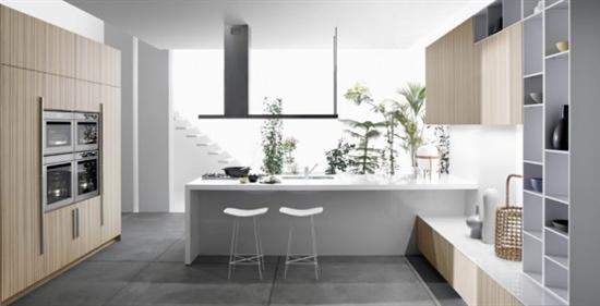 color expressive and natural elegance kitchen CODE by Snaidero
