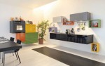 colorful kitchens cabinets ideas in colorful scheme by Lago