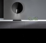 concave wall futuristic vent hood design by David Lewis Elica Collection concave wall futuristic vent hood design by David Lewis Elica Collection