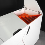 cool compact kitchen with smart modular compact homes condos by Boxetti