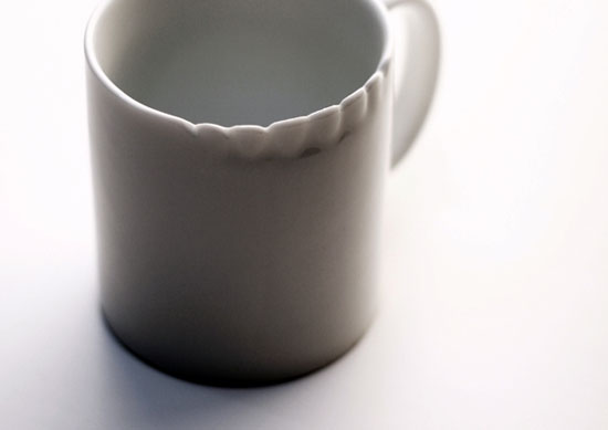 crazy cup design ideas Teeth for tea drinking fill it with something nastier