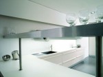 customizable Kitchens Cabinets with luminescent lamps by Moretuzzo