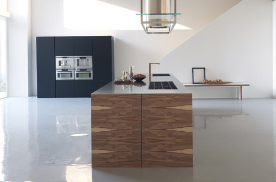 exceptional kitchen furniture for large kitchens by Modulnova Italian company