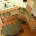 feel larger with open concept of modern kitchen design