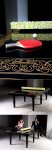 glass for dining tables set with chairs designed in PING-PONG size