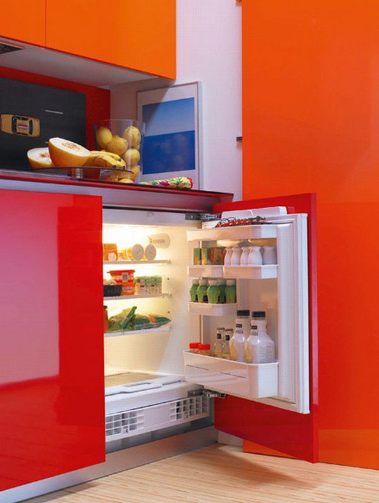 hidden kitchens designs concept of cooking place to save space