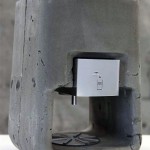 homes coffee machines is really unique with cement by Shmuel Linski