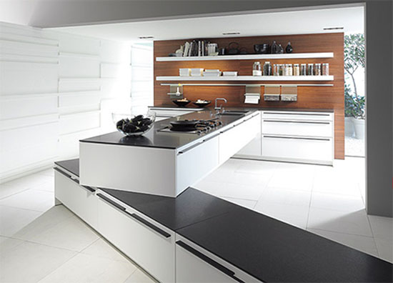 innovative concept of kitchen design has multi-function furniture by SieMatic