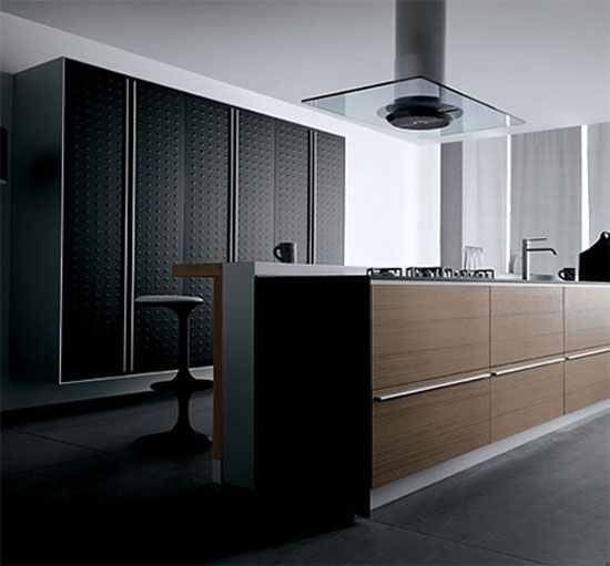 interior kitchen design ideas use highest quality material Javanese teak