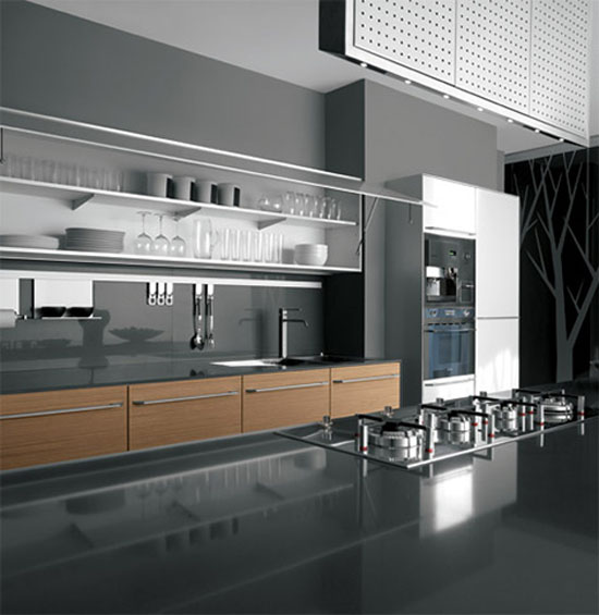 interior kitchen designs ideas use highest quality materials Javanese teak